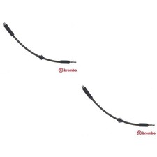 2x BREMBO Bremsschlauch Bremsleitung hinten links rechts passend für Ford Kuga I