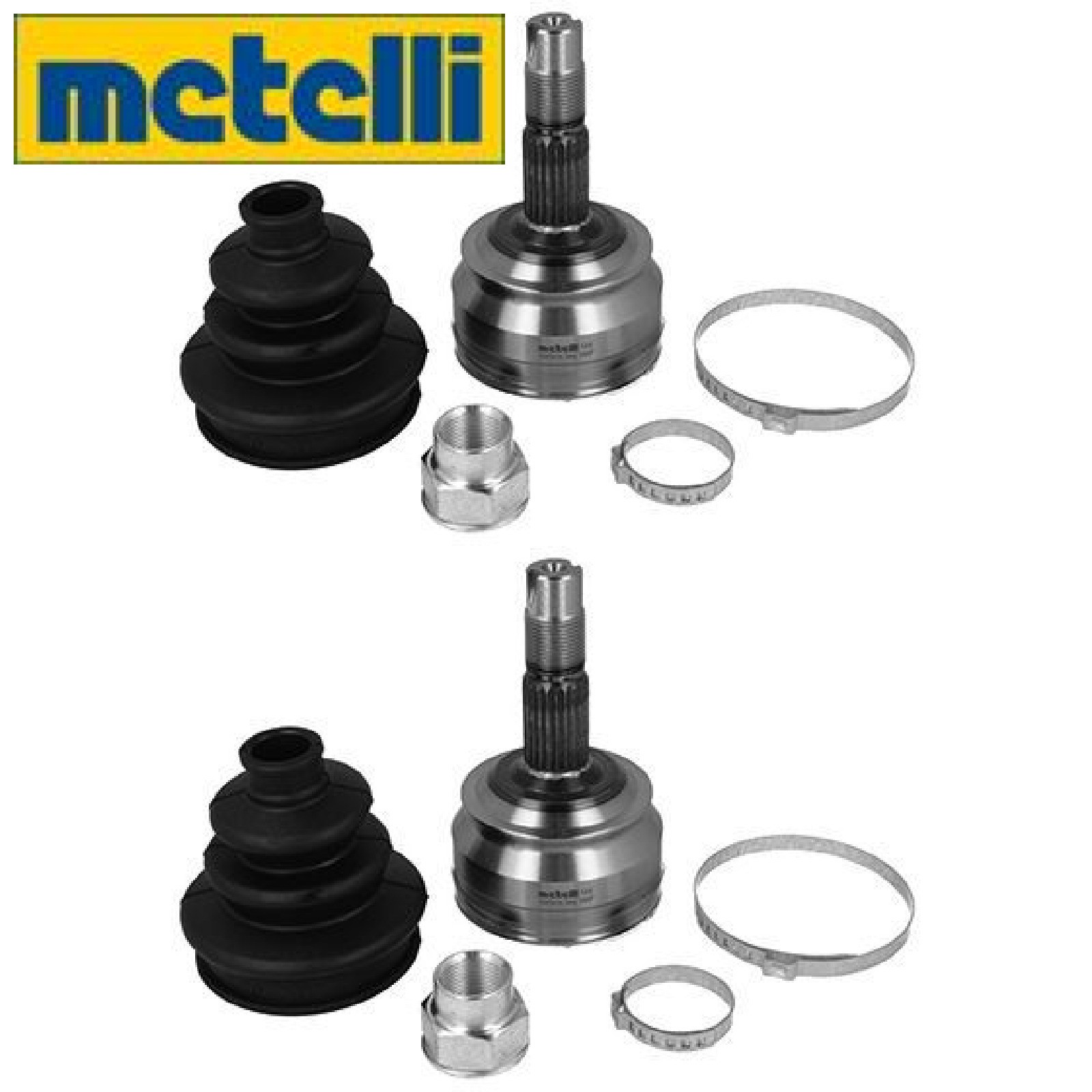 2x Gelenksatz für Antriebswelle metelli 15-1105 2 Gelenksätze Vorne