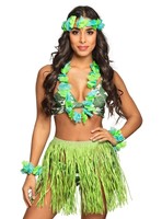 StrandkostüM Hawaii GrüN Karneval FaschingskostüM