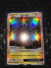 Vcard TCG Awakened Worlds Gamersupps Holo Foil Mascot   Feet Feet