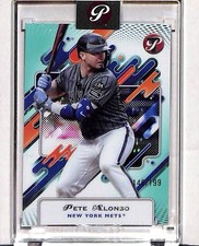 2025 Topps Pristine Pete Alonso New York Mets Serial Numbered #115 /199