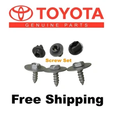 SKID PLATE METAL SPLASH SHIELD FRAME CLIP SCREW SET TOYOTA TUNDRA 2007-2021