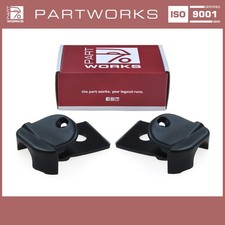 2x Endkappen Fensterschiene Tür für PORSCHE 914 Endstück AUßEN