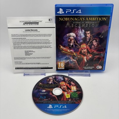 Nobunaga's Ambition: Sphere of Influence Ascension (PAL PS4) *Disc Top*