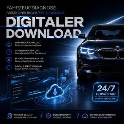 OBD2 Diagnose passend für BMW ISTA+ Rheingold INPA | 2026 | E F G I Modelle
