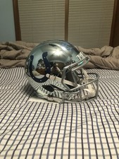 Peyton Manning Signed/Autographed Chrome Rep Helmet Fanatics COA Colts NFL