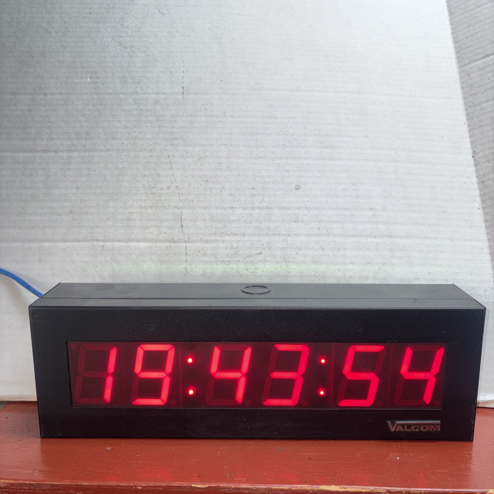Valcom VIP-D625 Ip Poe 6 Digit 2.5in Clock