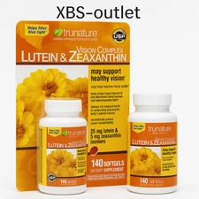 TruNature Vision Softgels Complex Lutein and Zeaxanthin 140 Count
