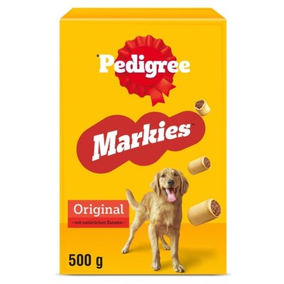 Pedigree Markies Hundesnacks 12 x 500g Omega 3 Vitamine Calcium Hundeleckerli