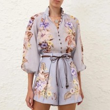 NWT Zimmermann Coco Billow Blouse AU2
