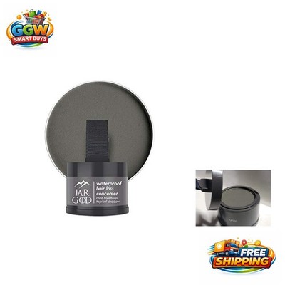 Natural-Looking Gray Coverage Powder - Easy Application for Every Hair Type