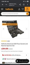 Halfords Advanced Socket Set 200