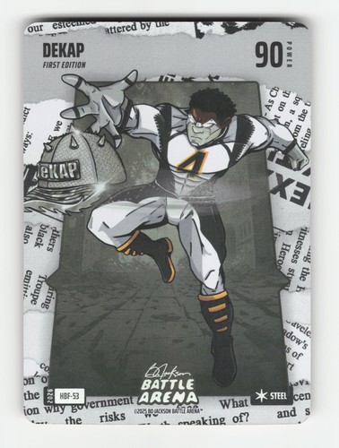 2026 Bo Jackson Battle Arena #HBF-53 Dekap DK Metcalf Headlines Steel