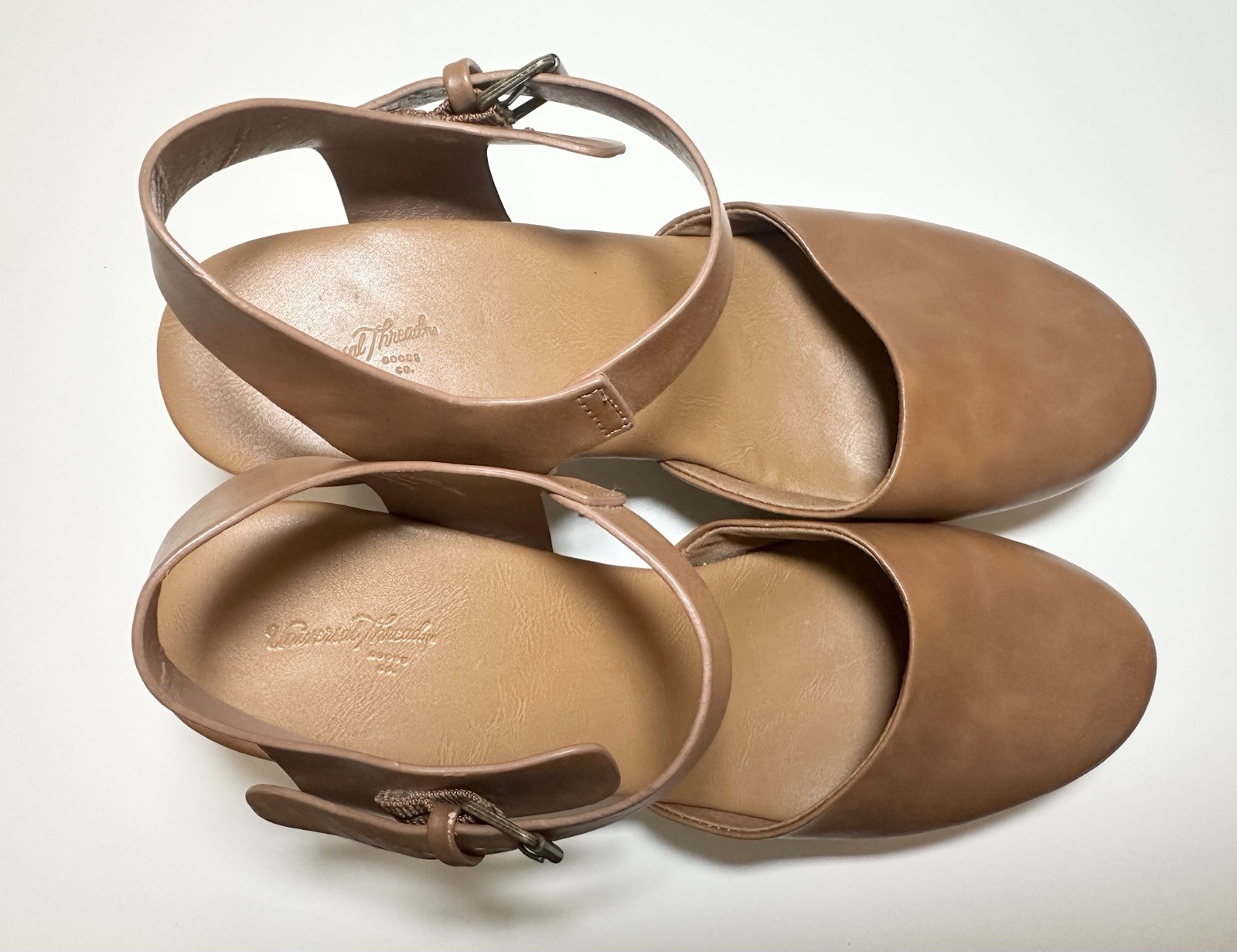 Universal Thread Marcia Brown Platform Heeled Clo… - image 7