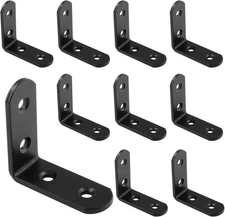 8Pcs L Bracket Right Angle Corner Brace, Stainless Steel 2 X 2 Inch Joint Right