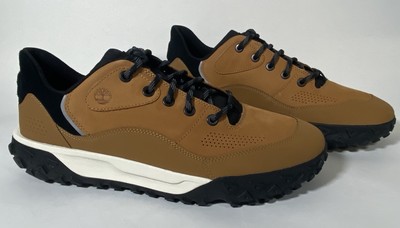 Timberland Greenstride Motion 6 Low Lace HKR Boot Wheat Nubuck W Black men s 13 