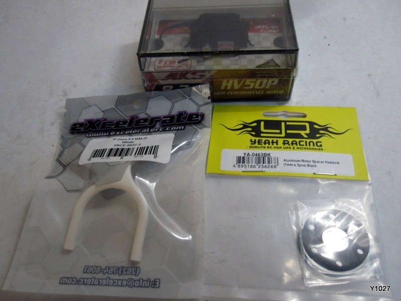 Parts Mks Servos Hv50p, Yeah Racing Ya-0463bk, F1 P-zero Halo