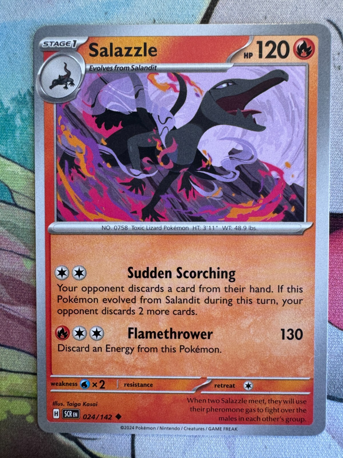 Salazzle Non Holo English Pokemon TCG BKX683