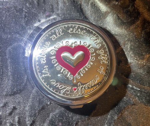 Brighton Joyful ❤️Herz kompakt gesprenkelt - doppelseitiger Spiegel - Bild 1 von 6