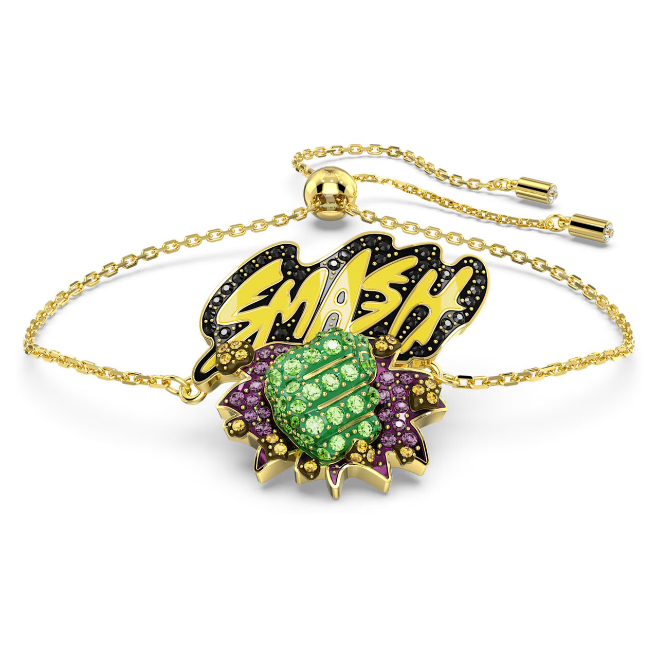 Swarovski Marvel Халк Зеленый Кристалл Swarovski Унисекс Браслет 5650869 11390₽