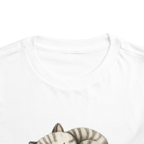 Adorable Cat Nap Toddler Tee, Cute Kids T-Shirt, Birthday Gift, Animal Lover, - Picture 9 of 25