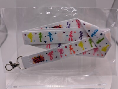 Candy Pop Explosion White Lanyard | Ironmouse | VShojo Store Exclusive | New