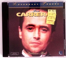 JOSE CARRERAS VOLUME TWO LEGENDARY TENORS ECLIPSE MUSIC CD 5039