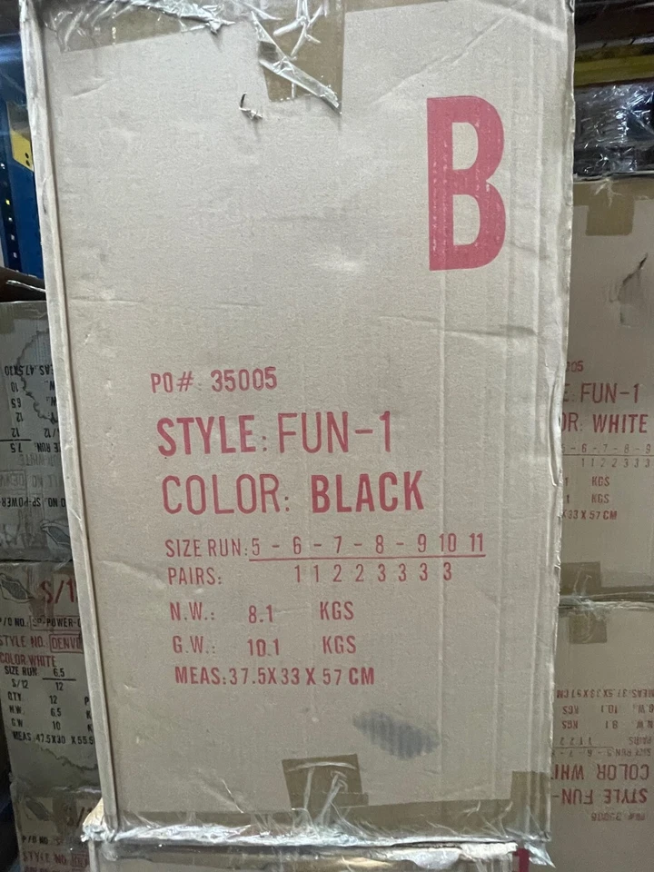 VENTA AL POR MAYOR Bonnibel Fun-1 Mujer Esponjosas Zapatillas Imitación Piel Planas (Estuche Completo 18 PR) Foto 2 de 4