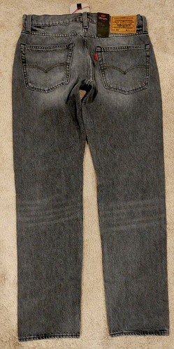 Levi's Big E XX Men's Size 30 x 32 Dark Gray Distressed Denim - Picture 2 of 5