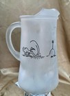 Bc Ice Age Comics Anteater Zot Frosted Glass Pitcher 1972 Johnny Hart New Vtg