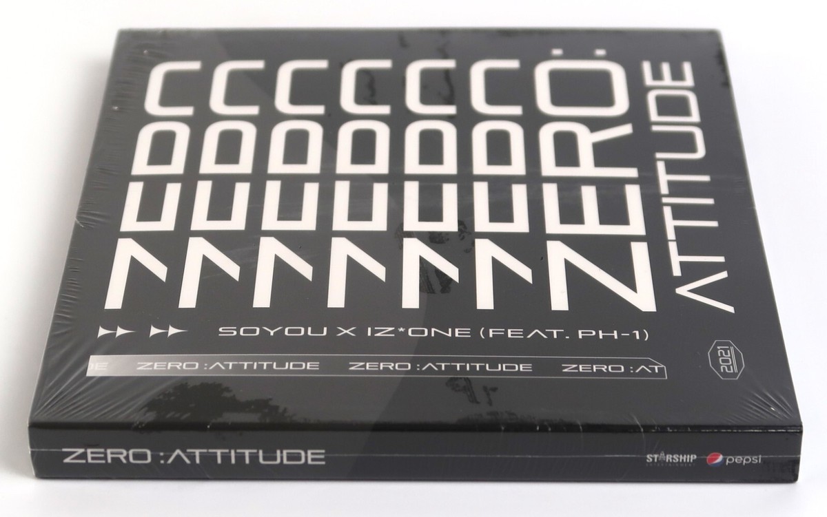 K-POP・アジア IZ*ONE PEPSI ZERO:ATTITUDE CD Soyou x IZ*ONE (feat. PH-1) - Zero: Attitude Pepsi Promo CD New