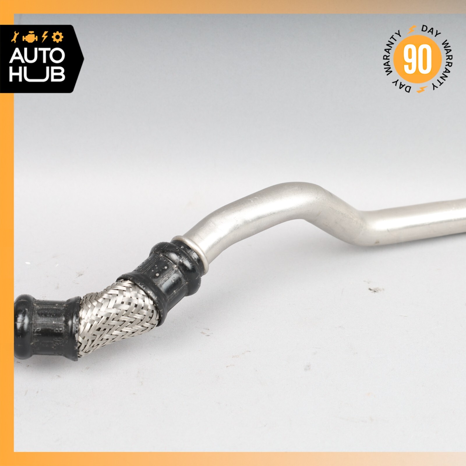 03-12 Bentley Continental GT 6.0L Turbocharger Return Oil Line Right Side OEM