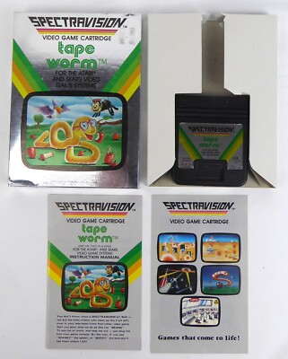 Atari 2600 Spiel in OVP -- TAPEWORM (Spectravision) -- VCS - nice