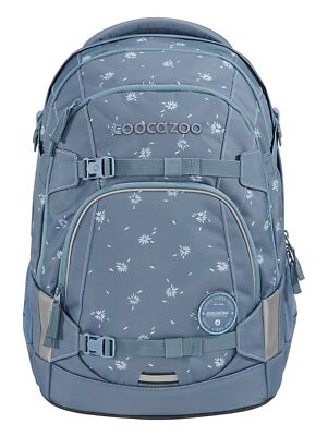 coocazoo Mate School Backpack Schulrucksack Rucksack Bloomy Daisy blaugrau
