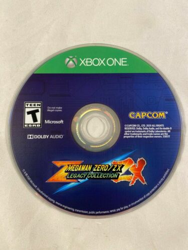 Mega Man Zero / ZX Legacy Collection - Microsoft Xbox One, Disc Only,  Megaman