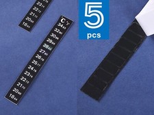 5PCS Temp Strip Stickers - Quick & Precise Liquid Crystal Thermometers Aquarium