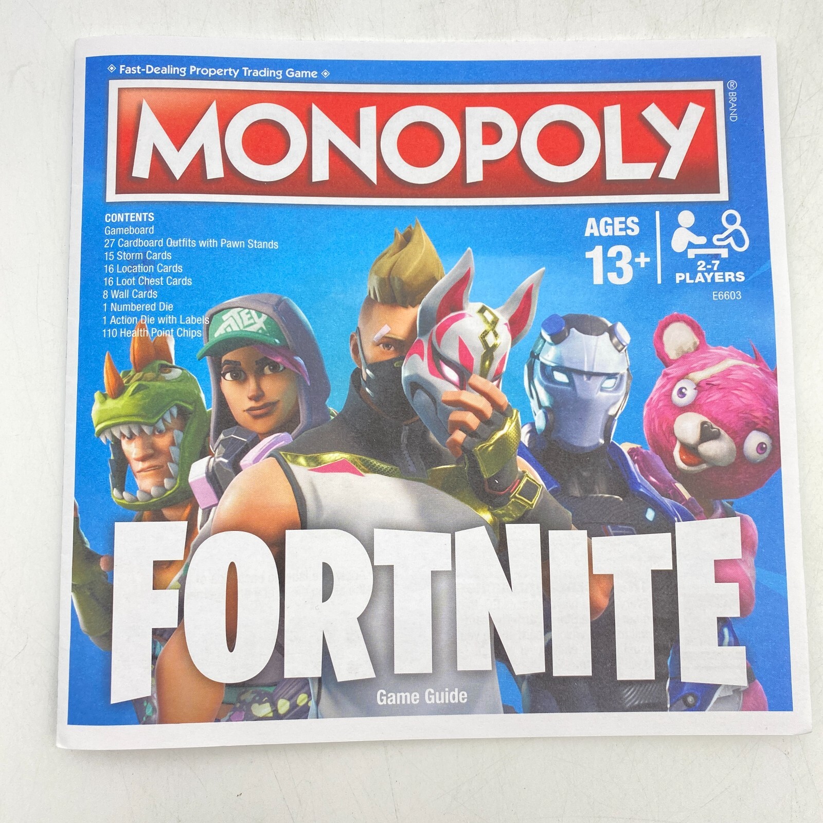 Fortnite Monopoly Spare Parts *Choose Your Parts*