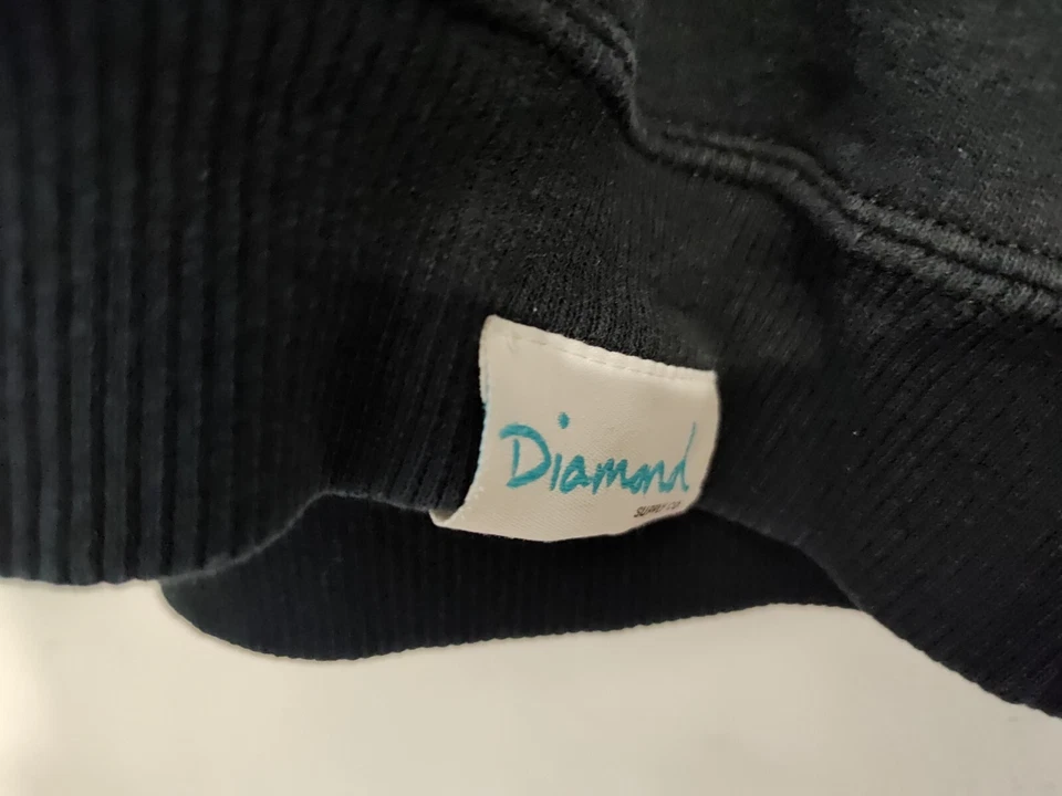 Diamond Supply Co.-UNISEX Crew Neck Sweatshirt-Adult XL-Embroidered-READ - Image 3 of 4