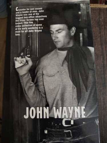 John Wayne Movie Classics Collector's Edition 5 VHS Videos Westerns - Picture 4 of 21