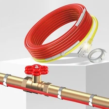 YeloDeer 55 FT Heat Cable for Pipe Freeze Protection  Water Pipe Heat Trace 
