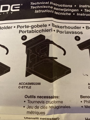 Pride Mobility Scooters With Molded Seats C Style Cup Holder New - Picture 8 of 10