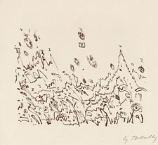 Cy Twombly: Veld 22x30 Archival Quality Fine Art Print