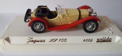 Modèle Réduit Solido Jaguar SS 100 1/43 – Réf. 4002, Avec Boîte, Occasion