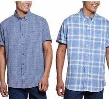 Weatherproof Men’s Woven Shirt Short Sleeve Size 3XL