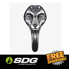 SDG Duster P MTN 285x140mm Ti-Alloy Bike Saddle Fox Nylon Cover Road MTB 