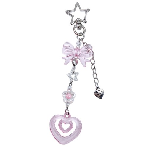 Bow Shapes Phone Chain Detachable Beads Phone Lanyard Ornament Wrist Straps - 第 12/15 張圖片