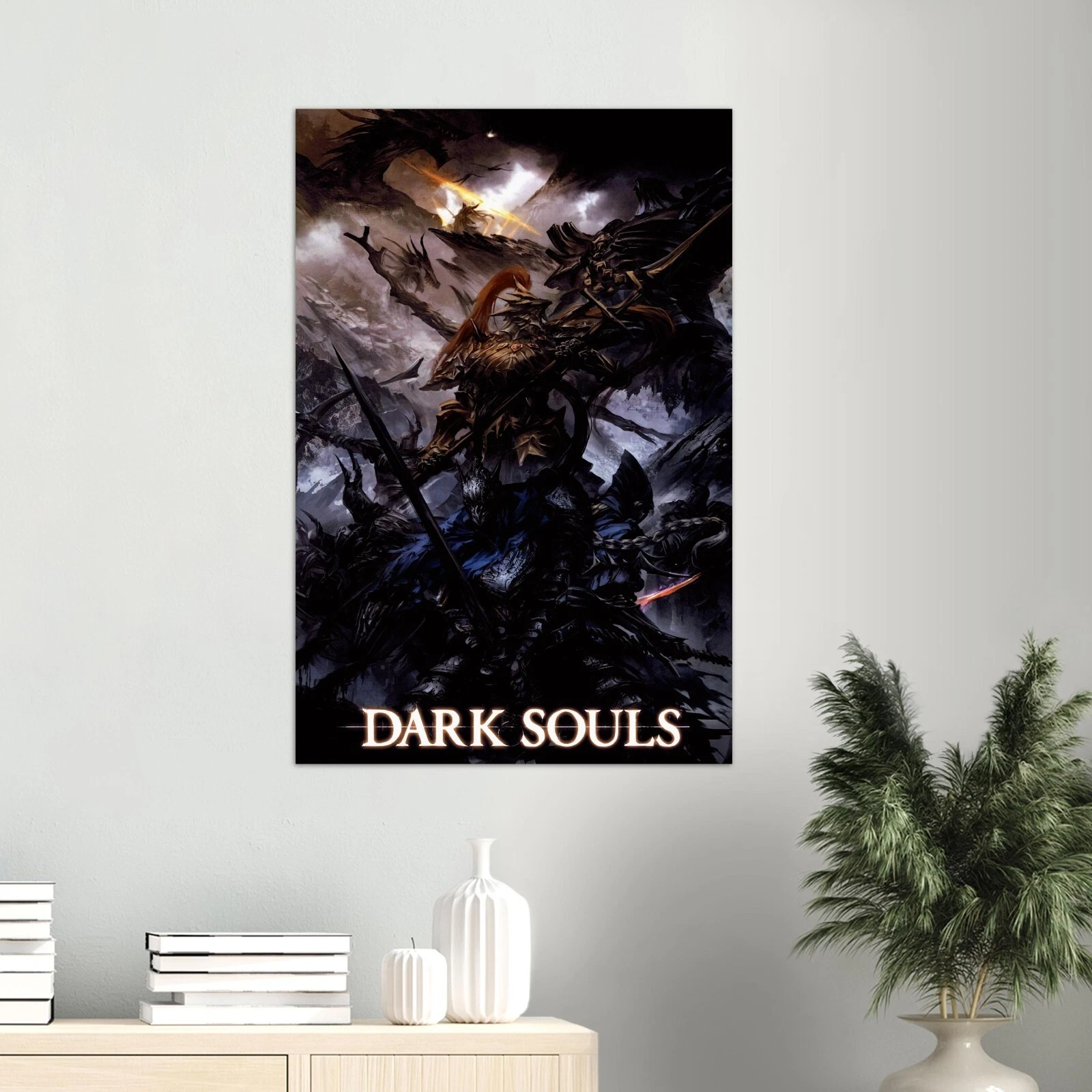 Dark Souls Poster #3 Video Game Wall Art for Home & Living