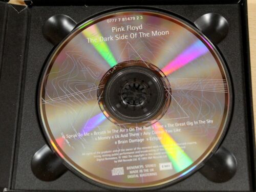 Pink Floyd/Dark Side Of The Moon : 20th Anniversary Edition/1992 Remastered CD - Picture 8 of 12
