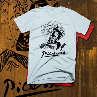 Picasso Abstract Art T-Shirt Influencers Of Modern Art Brooklyn Da Vinci  Dali