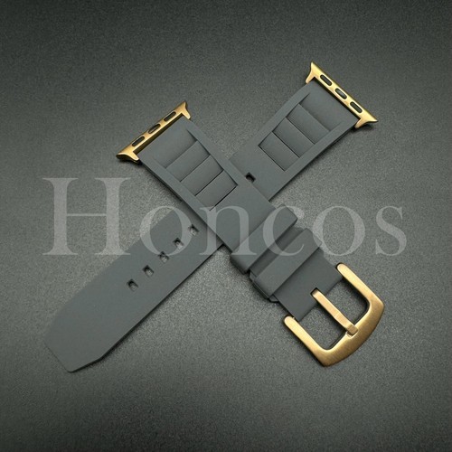 38 40 41 42 44 45 47 49MM RM Estilo Goma Suave Apple Watch Correa Correa para iWatch - Imagen 23 de 85